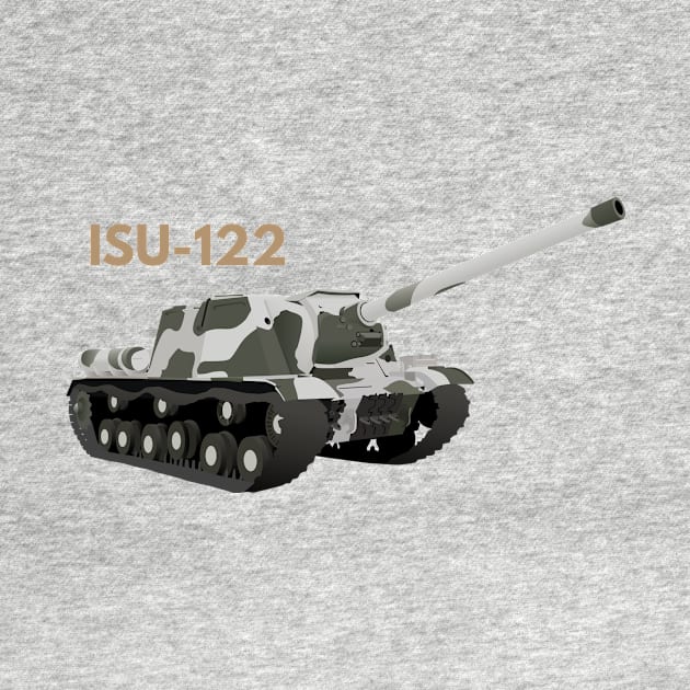 ISU-122 Soviet WW2 Tank Destroyer by NorseTech